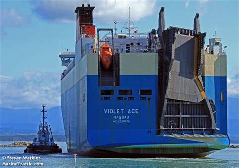 violet ace|Ship VIOLET ACE (Vehicles Carrier) Registered in